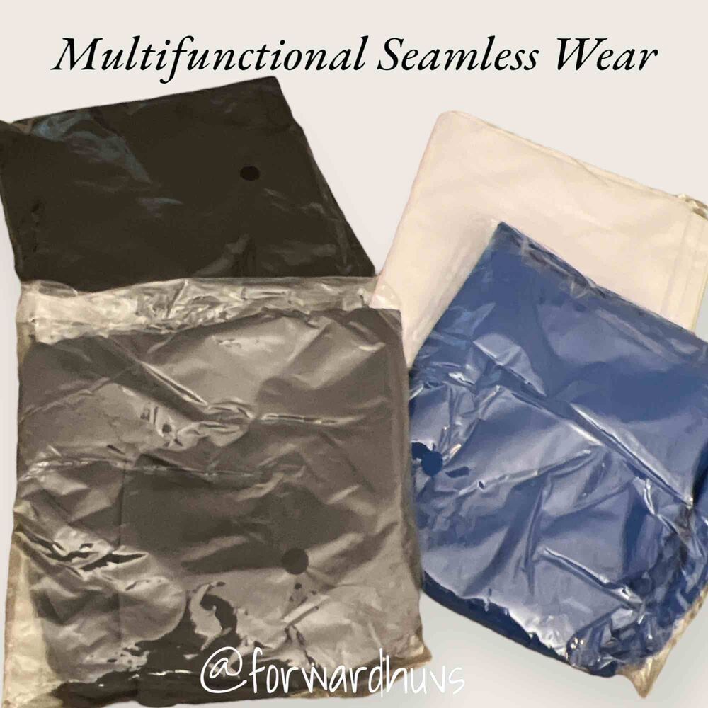 Breathable Polyester Microfiber Multifunctional Seamless Wear 4 Pk ** NEW **